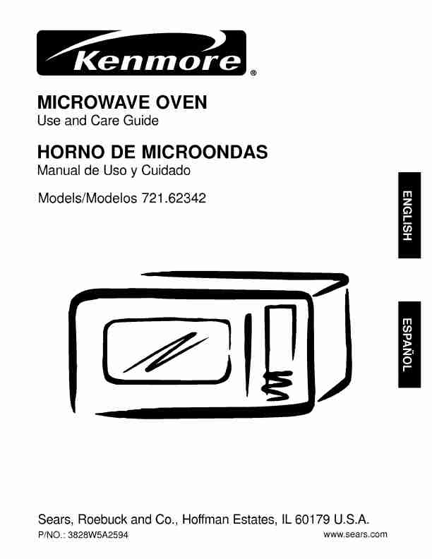 Kenmore Microwave Oven 721_62342-page_pdf
